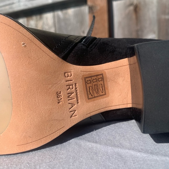 Alexandre Birman Clarita 60 Leather & Suede Booties - New w/o Box - Picture 11 of 13